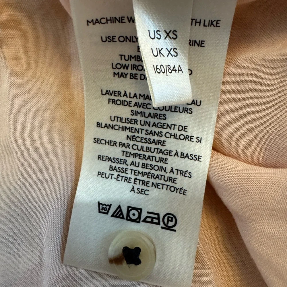 Anthropologie Patchwork Floral Prairie Midi Dress XS Romantic Boho Cottagecore - Picture 9 of 12